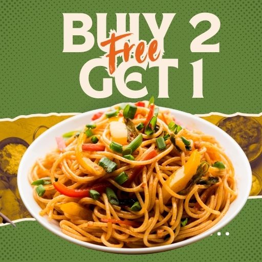 Buy 2 Any Chinese Item & Get 1 Cold Drink Free